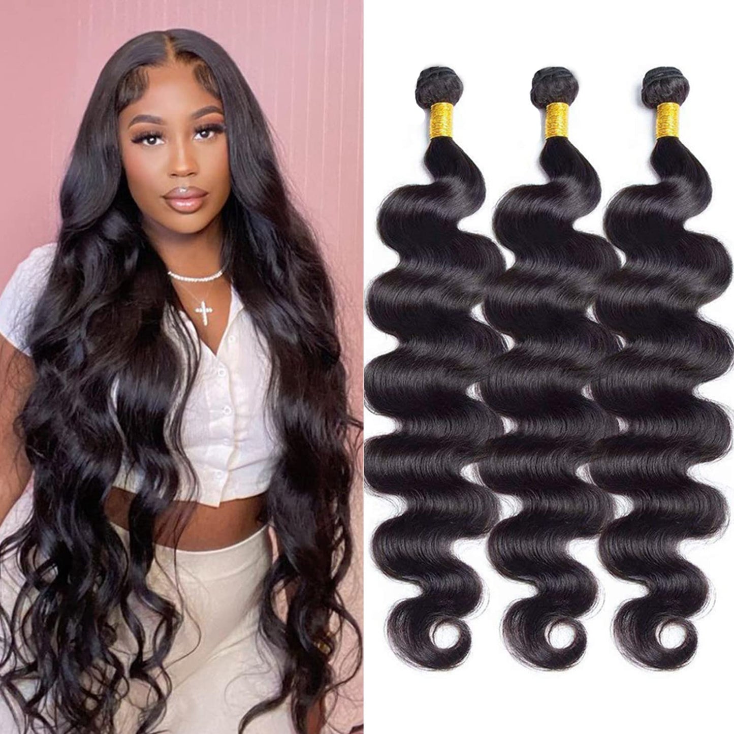 Ola’s Tresses – 28” Body Wave Bundles