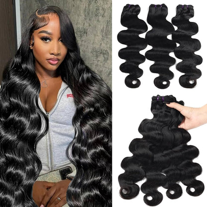 Ola’s Tresses –  32” Deep Curl Raw Wig