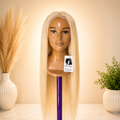 26" Straight Wig 613 Raw /HD