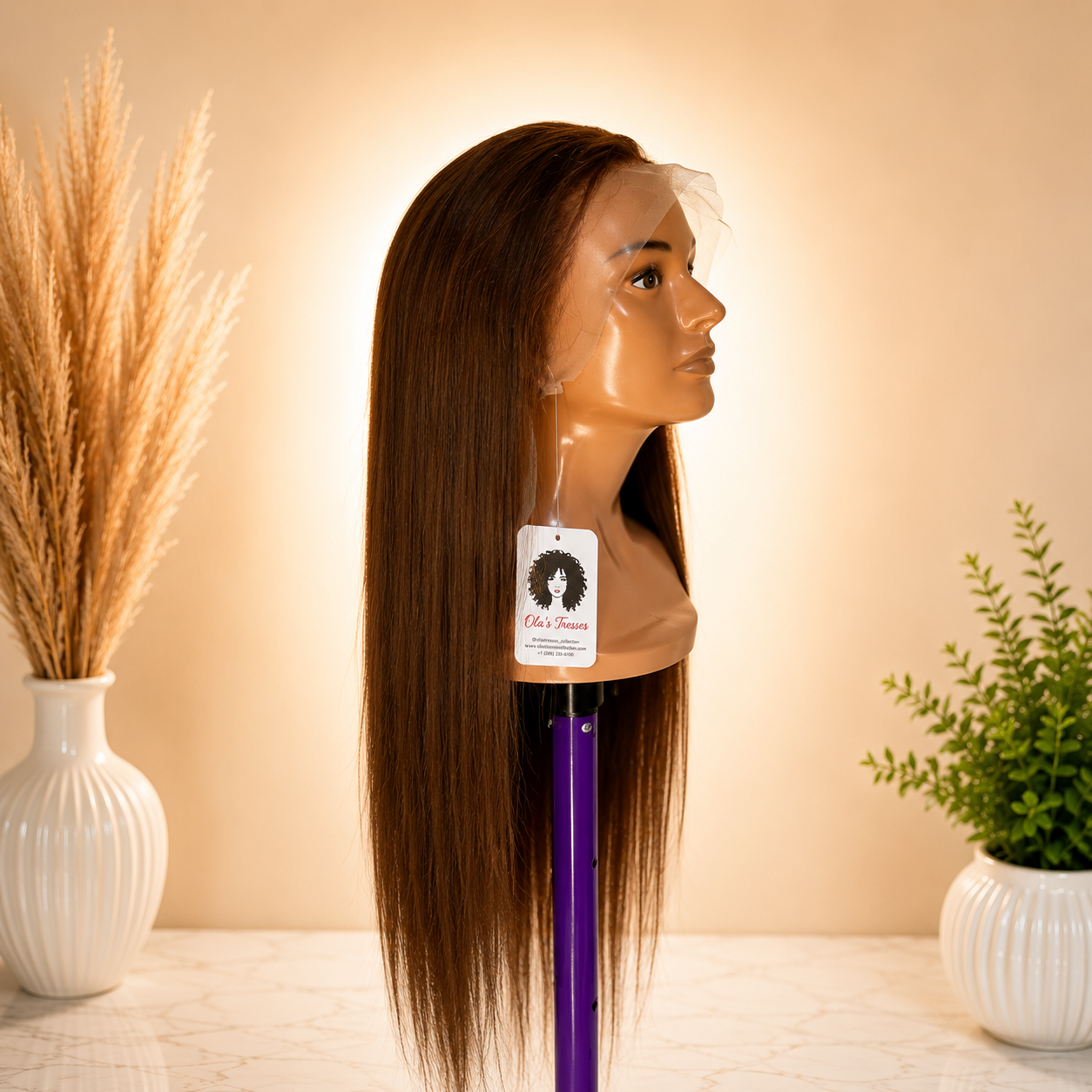Light Brown Straight HD Lace